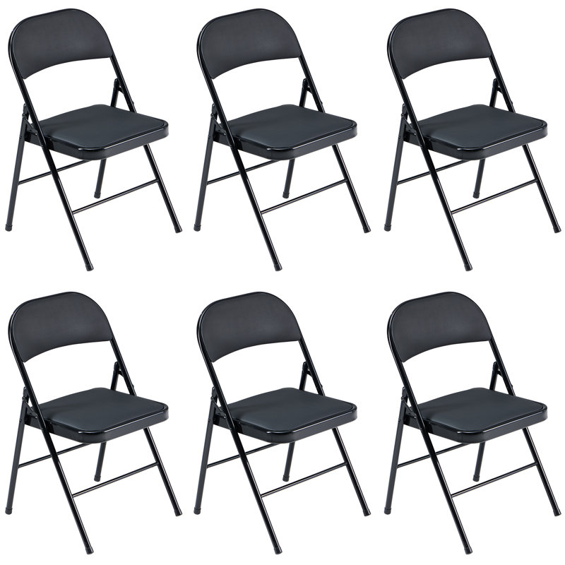 Ubesgoo Plastic Padded Folding Chair & Reviews Wayfair